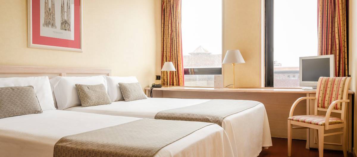 Double room with extra bed Sunotel Aston  Barcelona